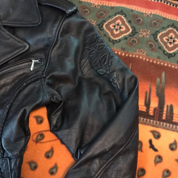 🔥Harley Davidson🔥 woman’s motorcycle jacket M - Picture 2 of 16